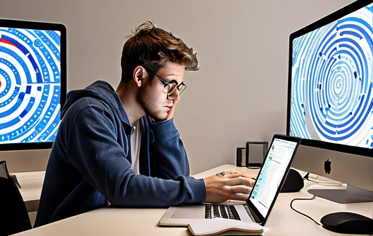 Digital Overload to Focused Clarity**
A person overwhelmed by a chaotic vortex of digital information, social media notifications, emails, and news headlines, looking stressed. In contrast, the same person, now calm and composed, sits at a minimalist desk, gazing at a single, clean screen or holding a glowing "digital compass," signifying clarity and information filtering. Modern, dynamic, and serene contrast, emphasizing focus amidst digital noise.
**